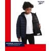 imageReebok Boys Jacket  Water Resistant Midweight Quilted Puffer Coat  Insulated Outerwear Down Coat for Boys 420Vector Navy