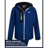 imageReebok Boys Jacket  Youth Lightweight Weather Resistant Softshell Coat  Kids Outerwear Windbreaker Coat for Boys 820Batik Blue