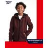 imageReebok Boys Jacket  Youth Lightweight Weather Resistant Softshell Coat  Kids Outerwear Windbreaker Coat for Boys 820Maroon