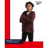 imageReebok Boys Jacket  Youth Lightweight Weather Resistant Softshell Coat  Kids Outerwear Windbreaker Coat for Boys 820Maroon