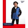 imageReebok Boys Jacket  Youth Lightweight Weather Resistant Softshell Coat  Kids Outerwear Windbreaker Coat for Boys 820Vector Blue