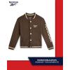 imageReebok Boys Pants Set  2 Piece Fleece Varsity Jacket and Jogger Sweatpants  Sweatshirt and Pants Outfit for Toddlers 2T7Brown
