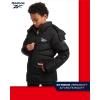 imageReebok Boys Puffer Jacket  Heavyweight Weather Resistant Quilted Jacket for Boys  Fleece Insulated Winter Jackets with HoodBlack