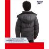 imageReebok Boys Puffer Jacket  Heavyweight Weather Resistant Quilted Jacket for Boys  Fleece Insulated Winter Jackets with HoodCharcoal