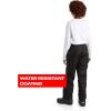 imageReebok Boys Snow Pants  Heavyweight Waterproof Snowboard Pants with Cargo Pocks Snow Gaiters  Ski Pants for Boys 420Black