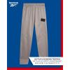 imageReebok Boys Sweatpants  2 Pack Performance Fleece Boys Joggers Athletic Pants with Pockets for Running ampamp Workout Size 814Blue SlateTaupe