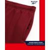 imageReebok Boys Sweatpants  2 Pack Performance Fleece Boys Joggers Athletic Pants with Pockets for Running ampamp Workout Size 814Vector NavyMaroon