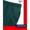 imageReebok Boys Sweatpants  2 Pack Performance Fleece Boys Joggers Athletic Pants with Pockets for Running ampamp Workout Size 814Vector NavyPine Green