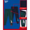 imageReebok Boys Sweatpants  2 Pack Performance Fleece Boys Joggers Athletic Pants with Pockets for Running ampamp Workout Size 814Vector NavyPine Green