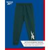 imageReebok Boys Sweatpants  2 Pack Performance Fleece Boys Joggers Athletic Pants with Pockets for Running ampamp Workout Size 814Vector NavyPine Green