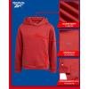 imageReebok Boys Sweatshirt  Active Fleece Pullover Hoodie Size 420Brick Circle Logo