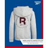 imageReebok Boys Sweatshirt  Active Fleece Pullover Hoodie Size 420Light Grey Heather Circle Log