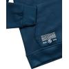imageReebok Boys Sweatshirt  Active Fleece Pullover Hoodie Size 420Teal Blue Circle Logo
