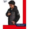 imageReebok Boys Winter Coat  Heavyweight Quilted Puffer Snow Parka  Weather Resistant Ski Jacket for Boys 820Charcoal Greyblack