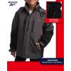imageReebok Boys Winter Coat  Waterproof Softshell Jacket with Removable Puffer Parka  System Ski Jacket for Boys 820Charcoal Grey