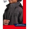 imageReebok Boys Winter Coat  Waterproof Softshell Jacket with Removable Puffer Parka  System Ski Jacket for Boys 820Charcoal Grey