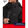 imageReebok Boys Winter Coat  Waterproof Softshell Jacket with Removable Puffer Parka  System Ski Jacket for Boys 820Jet Black