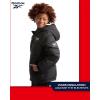 imageReebok Boys Winter Jacket  Heavyweight Quilted Puffer Parka Coat  Weather Resistant Ski Jacket for Boys 820Black