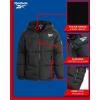imageReebok Boys Winter Jacket  Heavyweight Quilted Puffer Parka Coat  Weather Resistant Ski Jacket for Boys 820Black
