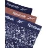 imageReebok Boyshort Underwear for Women  3 Pack Seamless Boy Shorts Panties for Women Sizes SXL Extended Plus Size 1X3XBlue JacquardNutmegBlue