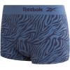 imageReebok Boyshort Underwear for Women  3 Pack Seamless Boy Shorts Panties for Women Sizes SXL Extended Plus Size 1X3XCoronet BlueLotusSharkskin