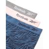 imageReebok Boyshort Underwear for Women  3 Pack Seamless Boy Shorts Panties for Women Sizes SXL Extended Plus Size 1X3XCoronet BlueLotusSharkskin
