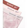 imageReebok Boyshort Underwear for Women  3 Pack Seamless Boy Shorts Panties for Women Sizes SXL Extended Plus Size 1X3XToadstool JacquardLotusNutmeg