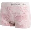 imageReebok Boyshort Underwear for Women  3 Pack Seamless Boy Shorts Panties for Women Sizes SXL Extended Plus Size 1X3XToadstool JacquardLotusNutmeg
