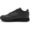 imageReebok Classic Leather Girls and Boys Shoes for Kids Toddler Little Kid or Big Kid Sneakers Girl or Boy Tennis ShoesBlack