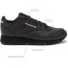 imageReebok Classic Leather Girls and Boys Shoes for Kids Toddler Little Kid or Big Kid Sneakers Girl or Boy Tennis ShoesBlack