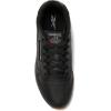 imageReebok Classic Leather Girls and Boys Shoes for Kids Toddler Little Kid or Big Kid Sneakers Girl or Boy Tennis ShoesBlackGum