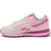 imageReebok Classic Leather Girls and Boys Shoes for Kids Toddler Little Kid or Big Kid Sneakers Girl or Boy Tennis ShoesFrosted BerryTrue PinkWhite