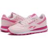 imageReebok Classic Leather Girls and Boys Shoes for Kids Toddler Little Kid or Big Kid Sneakers Girl or Boy Tennis ShoesFrosted BerryTrue PinkWhite