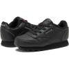 imageReebok Classic Leather Girls and Boys Shoes for Kids Toddler Little Kid or Big Kid Sneakers Girl or Boy Tennis ShoesToddler Black