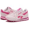 imageReebok Classic Leather Girls and Boys Shoes for Kids Toddler Little Kid or Big Kid Sneakers Girl or Boy Tennis ShoesToddler Frosted BerryTrue PinkFrosted Berry