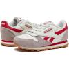 imageReebok Classic Leather Girls and Boys Shoes for Kids Toddler Little Kid or Big Kid Sneakers Girl or Boy Tennis ShoesToddler Hazy GreyChalkVector Red