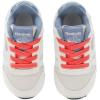 imageReebok Classic Leather Girls and Boys Shoes for Kids Toddler Little Kid or Big Kid Sneakers Girl or Boy Tennis ShoesToddler Sport BeigeShadowEnergy Red