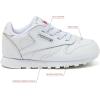 imageReebok Classic Leather Girls and Boys Shoes for Kids Toddler Little Kid or Big Kid Sneakers Girl or Boy Tennis ShoesToddler White