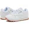 imageReebok Classic Leather Girls and Boys Shoes for Kids Toddler Little Kid or Big Kid Sneakers Girl or Boy Tennis ShoesToddler WhiteGum