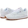 imageReebok Classic Leather Girls and Boys Shoes for Kids Toddler Little Kid or Big Kid Sneakers Girl or Boy Tennis ShoesWhiteGum