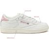 imageReebok Club C Girls and Boys Shoes for Kids Toddler Little Kid or Big Kid Sneakers Girl or Boy Tennis ShoesChalkChalkSmokey Rose