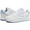 imageReebok Kids Classic Leather Step N Flash 20 SneakerFootwear WhiteY2k BlueBleached Yellow