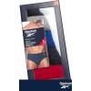 imageReebok Low Rise Mens Underwear Briefs  5 Pack Performance Briefs Cotton Underwear For Men with Contour Pouch Sizes SXLBlackHeather GreySalsa RedBlack