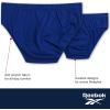 imageReebok Low Rise Mens Underwear Briefs  5 Pack Performance Briefs Cotton Underwear For Men with Contour Pouch Sizes SXLBlackHeather GreyWebBlack