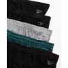 imageReebok Low Rise Mens Underwear Briefs  5 Pack Performance Briefs Cotton Underwear For Men with Contour Pouch Sizes SXLBlackLight GreyEmerald Green Stripes