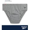 imageReebok Low Rise Mens Underwear Briefs  5 Pack Performance Briefs Cotton Underwear For Men with Contour Pouch Sizes SXLMaritime BlueHeather GreyPrintBlue