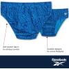 imageReebok Low Rise Mens Underwear Briefs  5 Pack Performance Briefs Cotton Underwear For Men with Contour Pouch Sizes SXLMaritime BlueHeather GreyPrintBlue