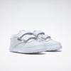 imageReebok UnisexChild Club C 2 Velcro SneakerWhiteGlen GreenVector Blue