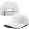 imageReebok Vector Trucker Hat  Snapback  Adjustable Mesh Back  Everyday  Fitness  Sun Protection  Retro  Classic Baseball Cap  White