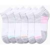 imageReebok Womens Athletic Socks  Performance Low Cut Socks 6 PackPure White